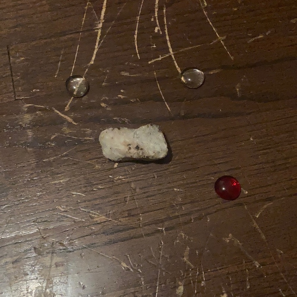Rocks and marbles